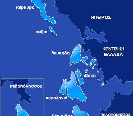 ionian map