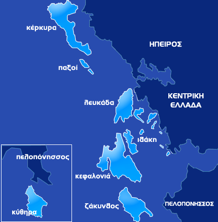 ionian map