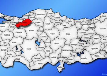 bolu turkiye haritasinda yeri nerede