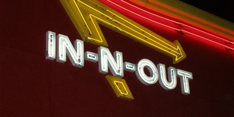 in and out signage1