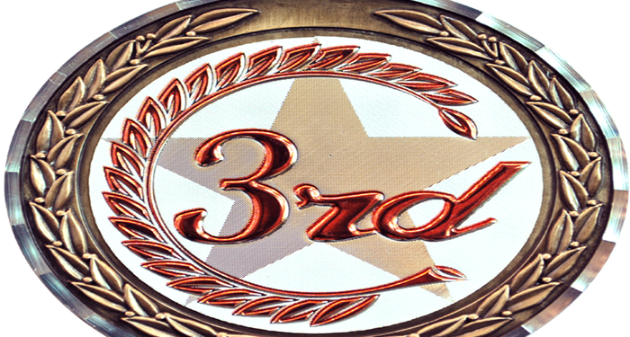 MDC23 Diamond Cut 3rd Place Medal