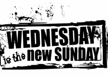 WEDNESDAY IS THE NEW SUNDAY LOGO