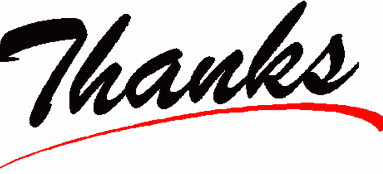 thanks