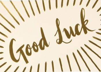 gold good luck card 27025 1