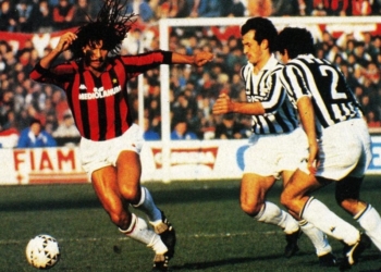 Serie A 1987 88 Juventus vs Milan Ruud Gullit