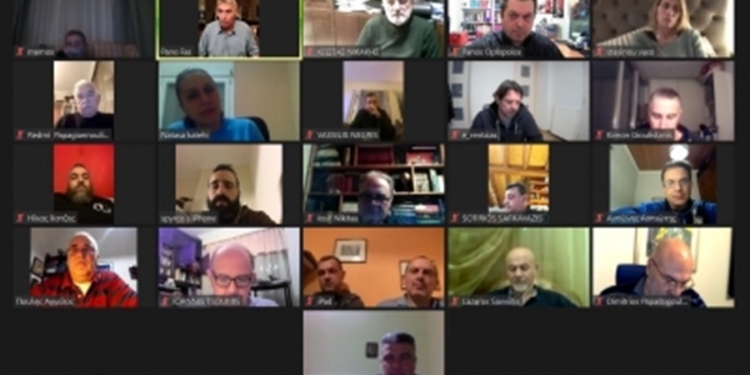 Τηλεδιάσκεψη της παράταξης Φασούλα με τα σωματεία της Κέρκυρας