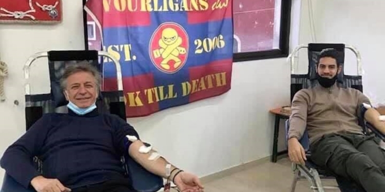 Με επιτυχία, η εθελοντική αιμοδοσία των Vourligans