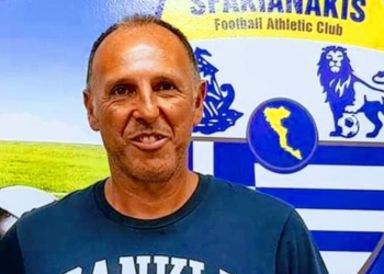 Ο Τάντης, στο τιμόνι της Κ16 της ακαδημίας Σφακιανάκη