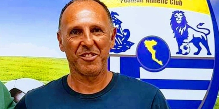 Ο Τάντης, στο τιμόνι της Κ16 της ακαδημίας Σφακιανάκη