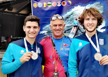 ΝΑΟΚ: Σώμας και Σπιτιέρης, ασημένιοι με την Εθνική στο Βαλκανικό