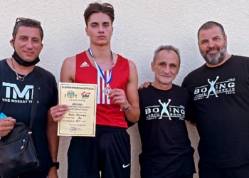 Χάλκινος ο Θώμος στο πανελλήνιο πρωτάθλημα πυγμαχίας νέων