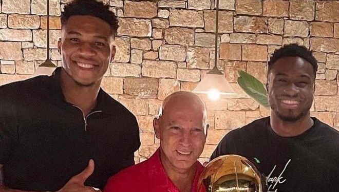 Αντετοκούνμπο και Γκάλης “γκρέμισαν” το ίντερνετ με την κοινή φωτογραφία τους