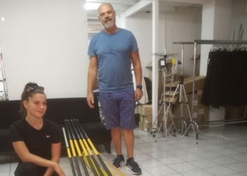 Ο ΟΛΚΕ προσέφερε πέντε κοντάρια στην Ηρώ Βραδή (video)!