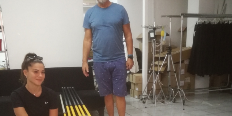 Ο ΟΛΚΕ προσέφερε πέντε κοντάρια στην Ηρώ Βραδή (video)!