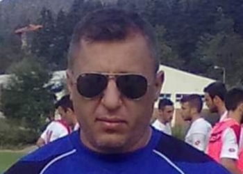 Ο Άκης Βάρελης, υπεύθυνος ασφαλείας στον Αστέρα