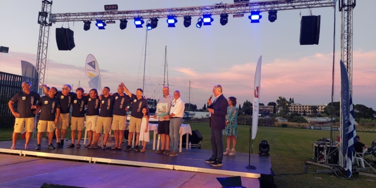 Ολοκληρώθηκε η Διεθνής Regatta Brindisi – Corfu με την απονομή στη μαρίνα των Γουβιών