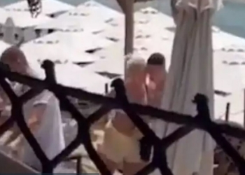 Άγριος τσακωμός του Φοντέν με τη σύντροφό του στην Κέρκυρα!