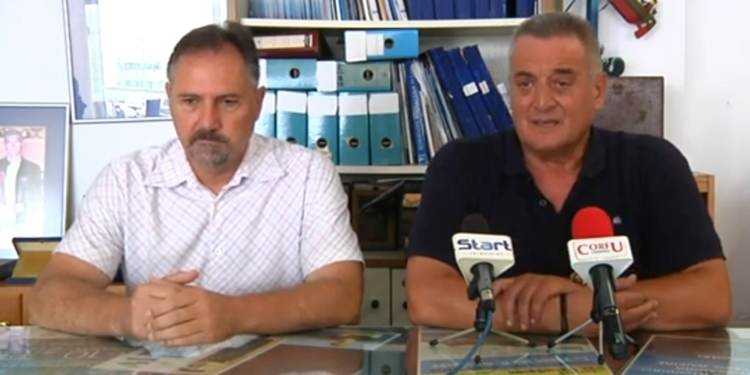 Σ/τ των Προέδρων της ΕΚΟΦΝΣ και του ΝΑΟΚ για το Πανελλήνιο Κωπηλασίας της Κέρκυρας