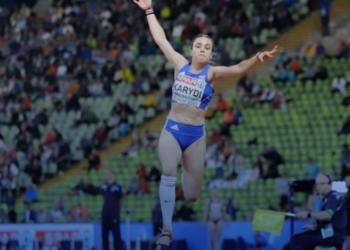 Ένατη στην Ευρώπη, η Σπυριδούλα Καρύδη