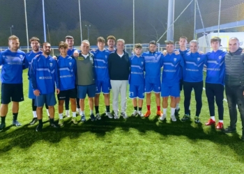 Ο Αντώνης Κατσαρός επισκέφτηκε το γήπεδο στο Κανόνι