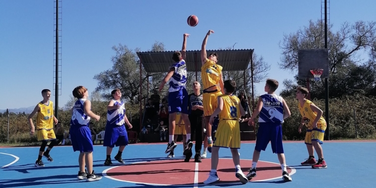 Το πρώτο επίσημο ματς μπάσκετ στη νότια Κέρκυρα