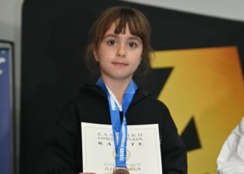 Χάλκινη, η Ιωάννα Σταματέλλα Βέργη στο Πανελλήνιο Καράτε