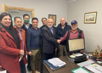 Ο Κ. Μαχειμάρης παραχώρησε το οικόπεδο για το κλειστό γυμναστήριο του βορρά