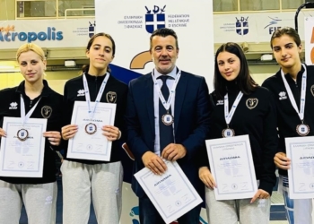 Χάλκινη η Καββάδα στο Πανελλήνιο Ξιφασκίας