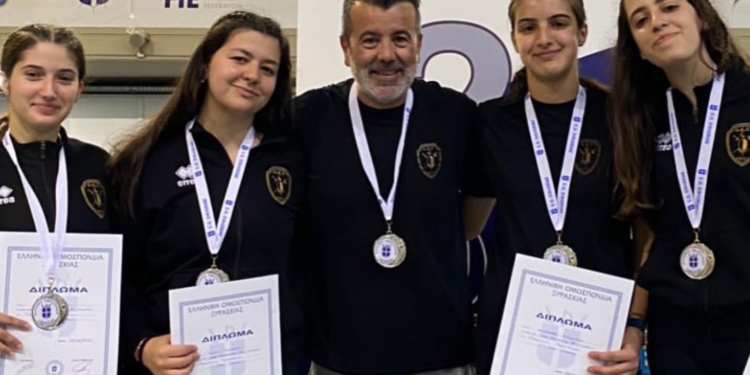 Ασημένια η Καββάδα στο Πανελλήνιο ξίφους ασκήσεων