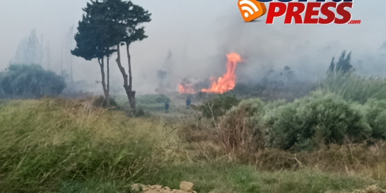 Αναβάλλεται το Περουλάδες-Κάβος, λόγω πυρκαγιάς