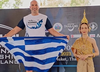 Χάλκινος ο Παγκράτης στο Oceanman World Championship