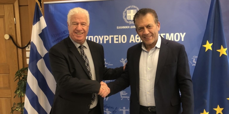 Τι είπαν Τρεπεκλής-Βρούτσης για τις αθλητικές υποδομές στα Ιόνια