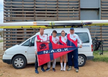NAOK: Επιτυχίες στους πρώτους κωπηλατικούς αγώνες αξιολόγησης της Εθνικής ομάδας