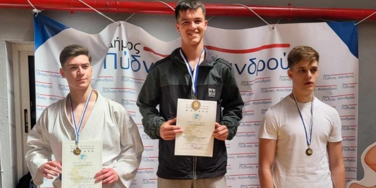 Ξανά χρυσός ο Διονύσης Γκίνης