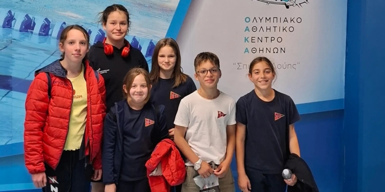 Διακρίσεις για τους κολυμβητές του ΝΑΟΚ στις προαγωνιστικές κατηγορίες