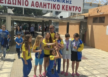 Ναυσίθοος: Μια… 20άδα μεταλλίων στο Λευκό Πύργο!