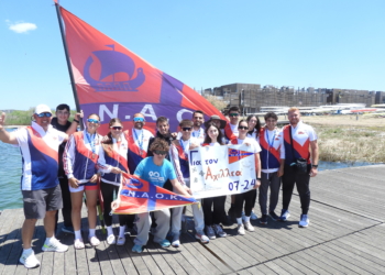 O NAOK για τις μεγάλες επιτυχίες στο Πανελλήνιο Κωπηλασίας