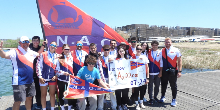 O NAOK για τις μεγάλες επιτυχίες στο Πανελλήνιο Κωπηλασίας