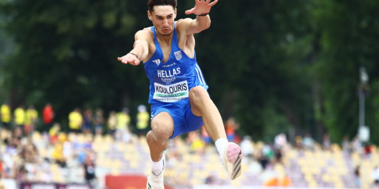 Euro K18: Μετά το μήκος, στον τελικό του τριπλούν με ρεκόρ ο Κουλούρης!