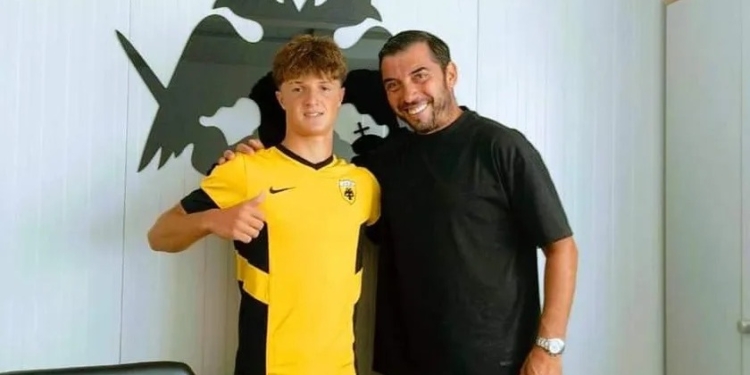 Ο Άγγελος Ασπιώτης στην Κ15 της ΑΕΚ!