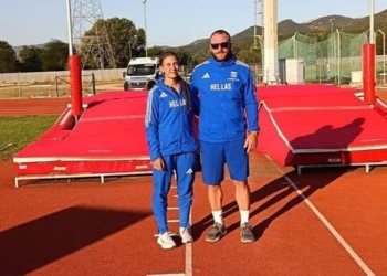 Ασημένια η Μήτση στη συνάντηση Ελλάδας-Κύπρου