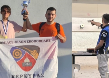 Ο Ορέστης Κούρκουλος-Κουσουνής στο Παγκόσμιο Πρωτάθλημα Σκοποβολής Ε/N