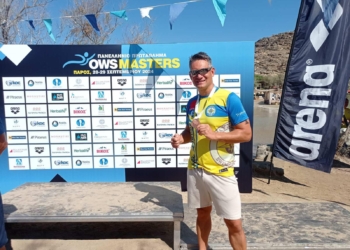 Χάλκινος ο Κοτινάς στο Πανελλήνιο Μαραθώνιας Κολύμβησης