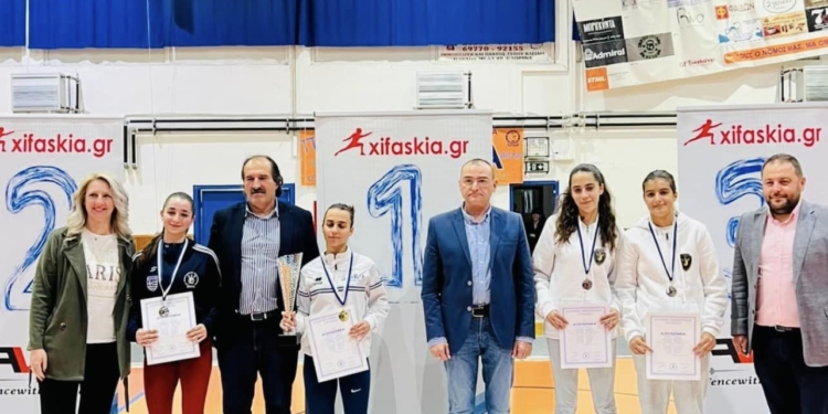 Χάλκινη η Καββάδα στο Πανελλήνιο Κύπελλο Ξιφασκίας