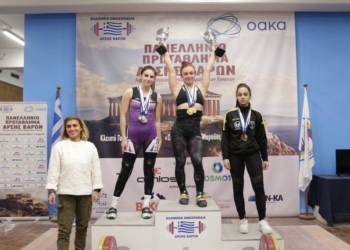 Εννιά μετάλλια για τον Αλκίνοο στο Πανελλήνιο Άρσης Βαρών