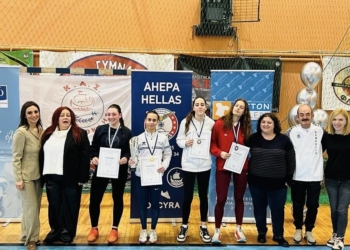 Με επιτυχία, η συμμετοχή του Δαμοκλή στο Πανελλήνιο Κύπελλο Ξίφους Ασκήσεως