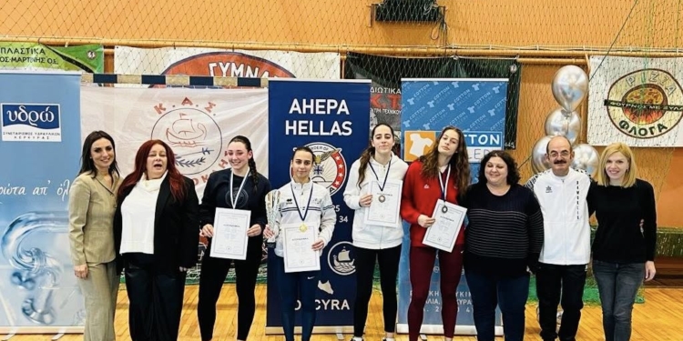 Με επιτυχία, η συμμετοχή του Δαμοκλή στο Πανελλήνιο Κύπελλο Ξίφους Ασκήσεως