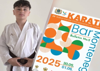 Ο Π. Βέργης στο Βαλκανικό Πρωτάθλημα Καράτε