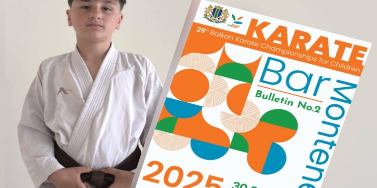 Ο Π. Βέργης στο Βαλκανικό Πρωτάθλημα Καράτε