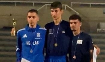 Ασημένιος ο Μουχλιανίτης στους αγώνες Ελλάδας-Κύπρου